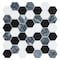 Andova Tiles SAMPLE Channing 2 x 2 Marble Honeycomb Mosaic Floor Use Tile SAM-ANDCHA121 - alternate 8